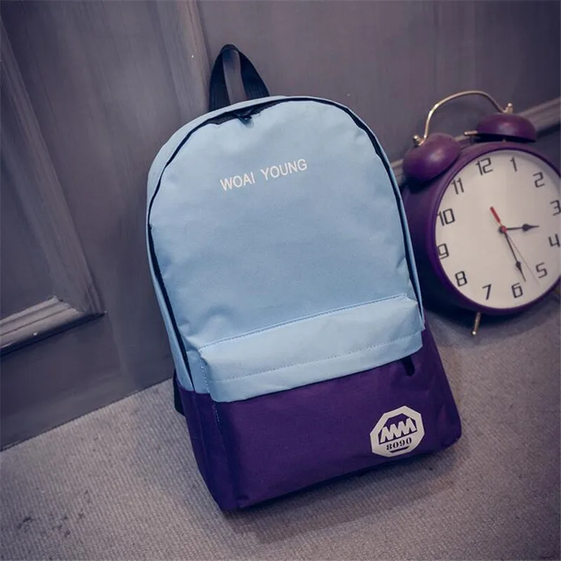3Styles Womens Men Casual Backpack Girl School Fashion Shoulder Bag Rucksack Travel Bags hot free shipping
