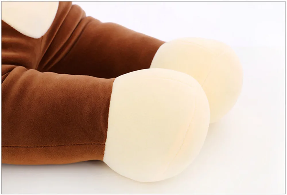 Fancytrader Super Soft Anime Monkey Plush Pillow Doll Cute Stuffed Cartoon Animals Monkey Toys for Kids Gifts 2 Sizes 2 Colors7