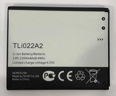 

3.8V 2200mAh TLi022A2 For Alcatel One Touch Sonic LTE / OT-A851 / OT-A851L Battery