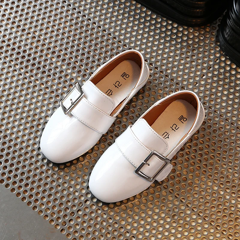 

Top Selling 2017 Spring New Fashion Leather Boys Growing Shoes Children Sneakers Kids Soft Girls Dancing Shoes Size 26-30
