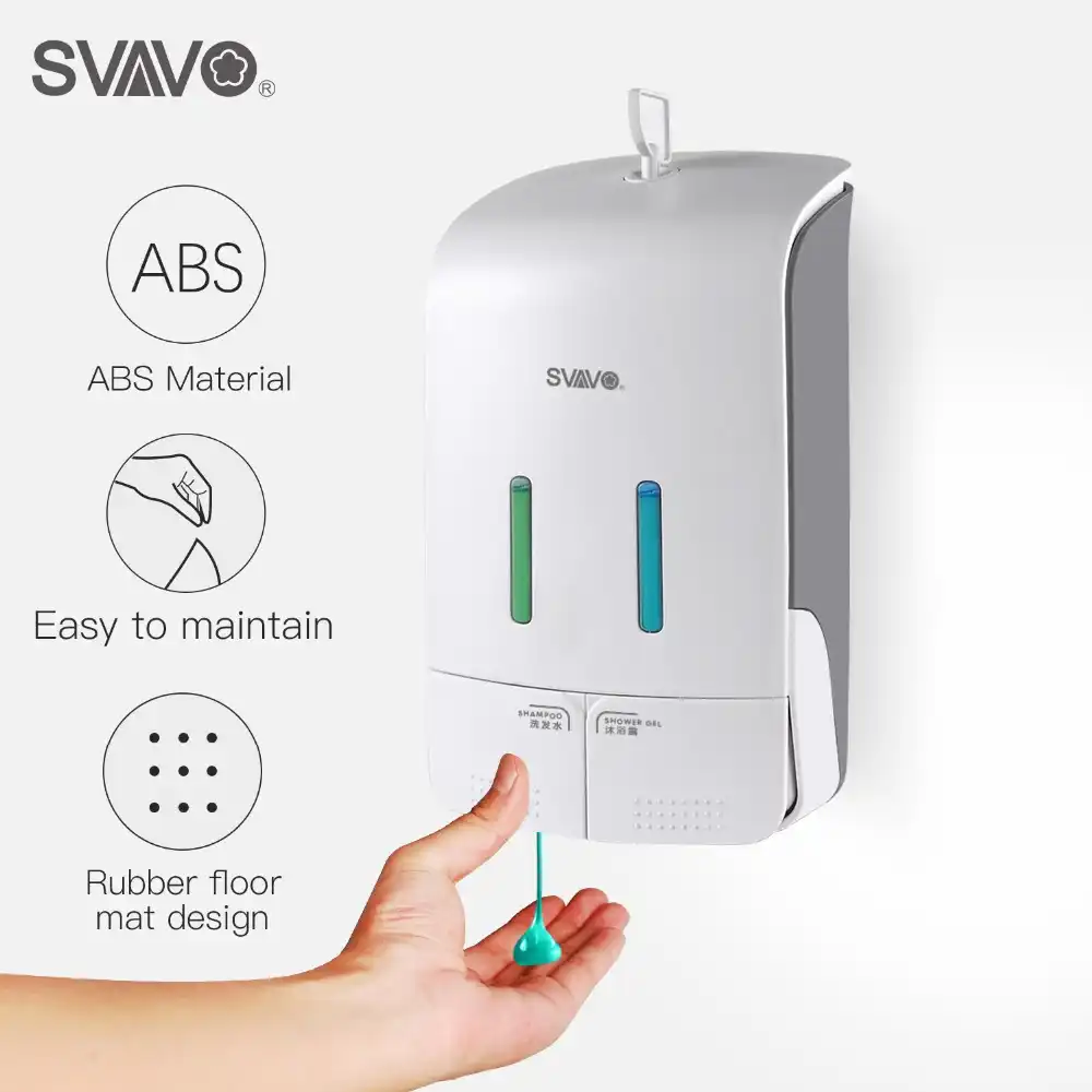 1300ml Wall Mounted Sensor Touchless Automatic Soap Dispenser Kitchen