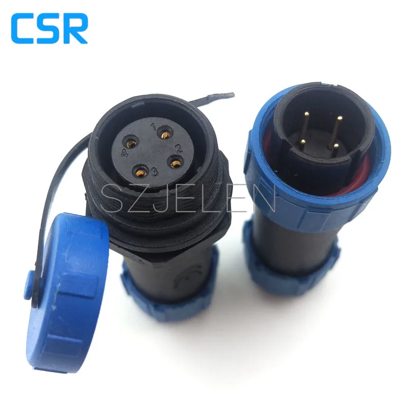 SY1710, 4 pin Waterproof Connector, IP68, circular connectors