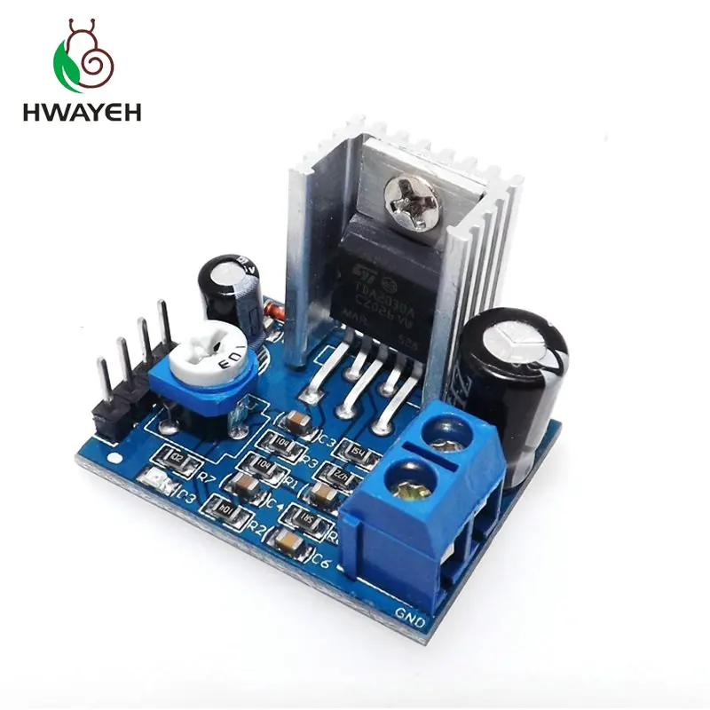 

TDA2030A Module DIY Kit Parts 6-12V Single Power Supply Audio Amplifier Board Module