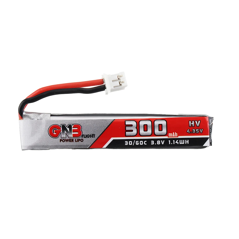 4 шт. Gaoneng GNB 3,8 V 300mAh 30C 1S Lipo аккумулятор PH2.0 разъем для Happymodel Mobula7 Snapper FPV Racing Cine Whoop BetaFPV Дрон