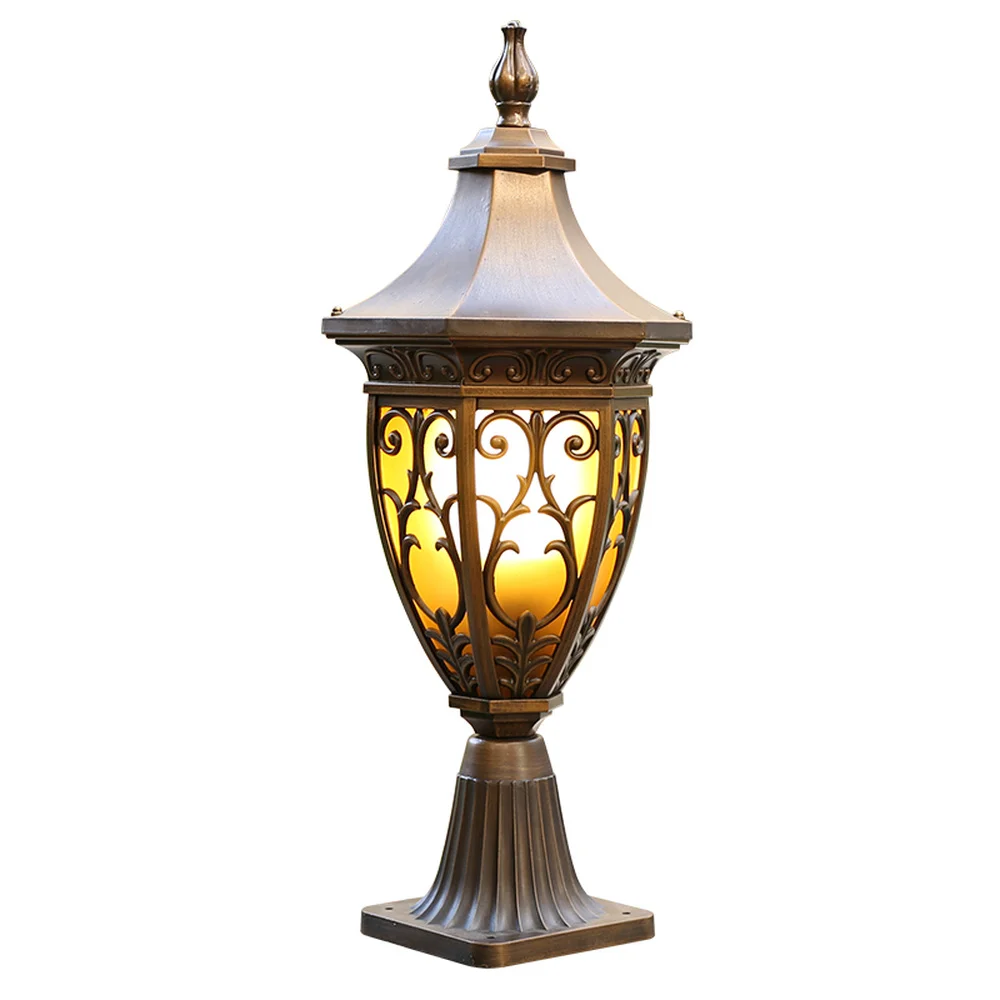 Beste Amerikaanse huishouden outdoor tuin lamp gangpad deur wandlamp LED gazon waterdichte kolom hoofd muur koplamp LU808192