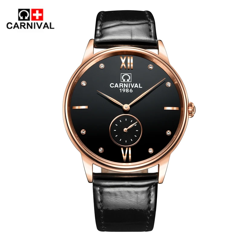 Watches Men Luxury Top Brand Carnival New Fashion Men's Big Dial Designer Quartz Watch Male Wristwatch relogio masculino relojes watches men luxury top brand luxury new fashion men s big dial designer quartz watch male wristwatch relogio masculino relojes