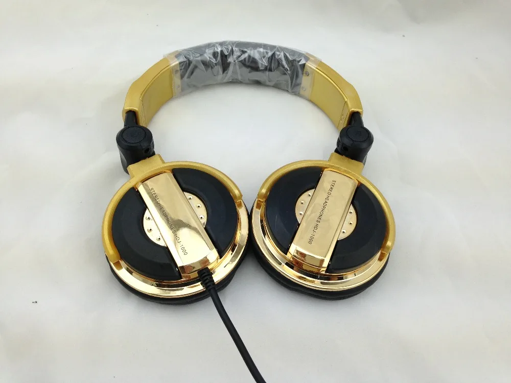 Наушники DJ наушники с шумоизоляцией профессиональный мониторинг casque audio golden
