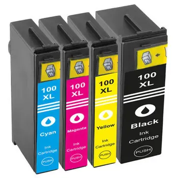 

4x Ink Cartridges Compatible for Lexmark 100 XL for S305 S405 S505 S605 Pro205 Pro705 Printer