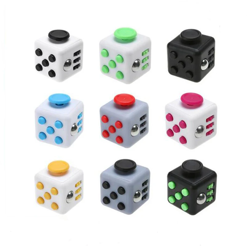 Buy 14 colors Magic Fidget Cube a vinyl desk toy new