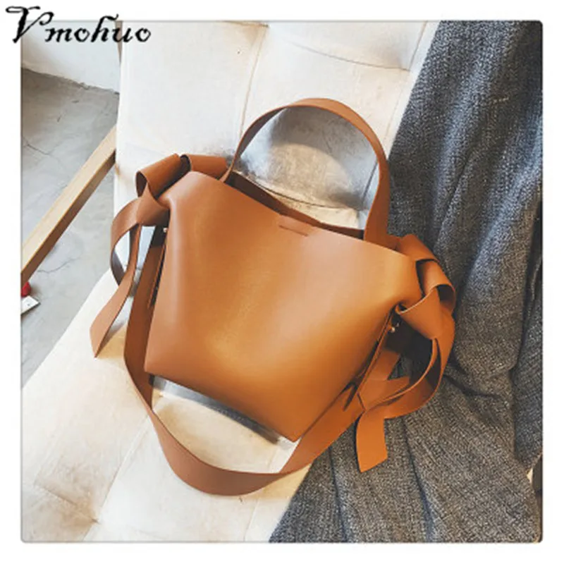VMOHUO الفاخرة العلامة التجارية حقيبة يد المرأة بو الجلود والحقائب النسائية حقيبة ساعي خمر الكتف Crossbody أكياس بولسا الأنثوية