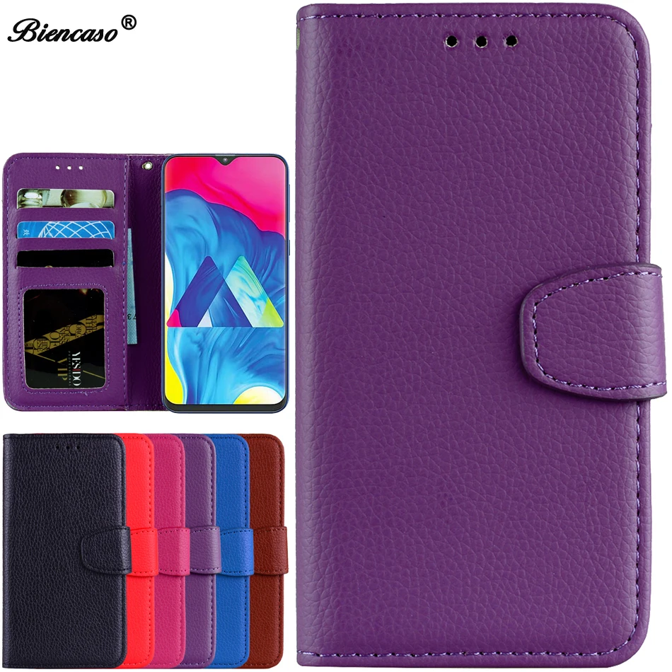 

Magnet Leather Wallet Case For Samsung Galaxy Note 8 S7 Edge S10 Plus M205 M305 A305 card slot flip cover For samsung a30 case