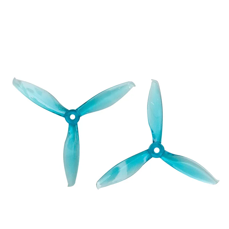 4 шт./2 пары Gemfan Flash 5149 5 дюймов tri blade 3 cw ccw пластиковый пропеллер совместимый с Т