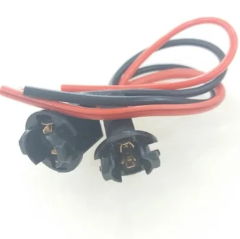 

2pcs T10 Light Bulb Wiring Harness Socket Holder Automobiles & Motorcycles Connector for Car Signal Lamp