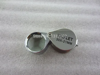 

Free Shipping 4pcs/lot 10x21MM TRIPLET JEWELER LOUPE, EYE LOUPE, jewelry testing tool,jewelry jade loupe,gold mangifier mirror