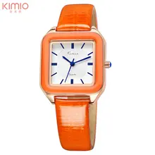 KIMIO women quartz watches leather dress watch fashion design ladies wristwatches 2017 luxury brand female gift clock kw518