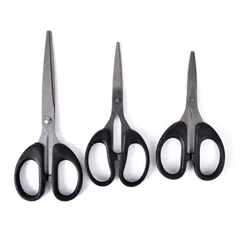 

High-end scissor kitchen knife black handle stainless steel scissor cooking tools kithchen gift