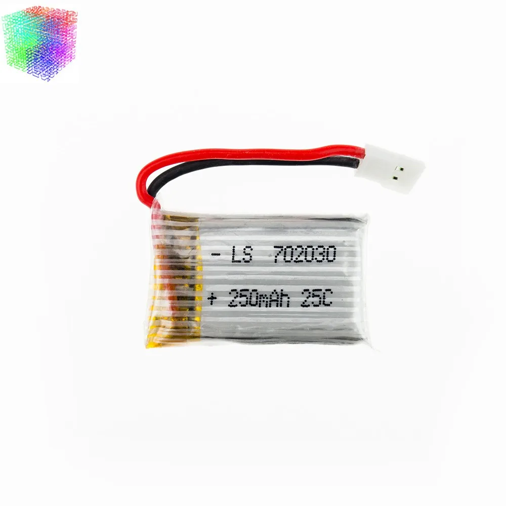 3.7v 250mah lipo battery h107 (9)