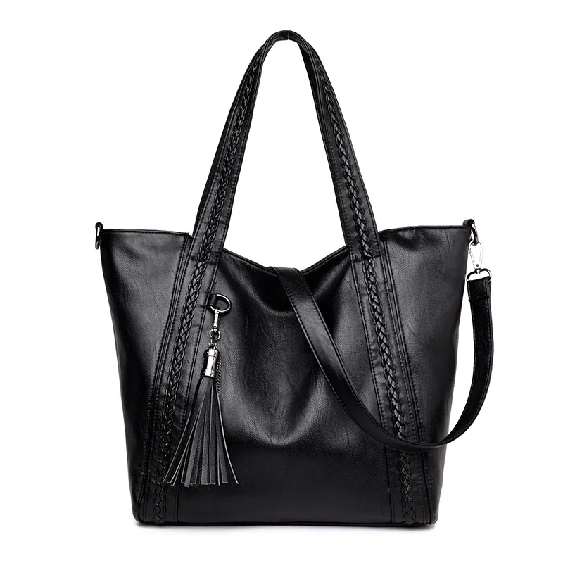 

2018 Large Capacity Women Bags Shoulder Tote Bags bolsos Women Messenger Bags With Wallet Famous Designers Leather Handbags Sac
