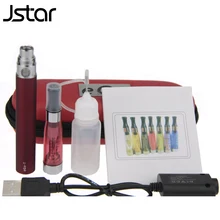 100 шт./лот Jstar эго CE5 набор с электронной сигаретой 650/900/1100 mah Ego-T Батарея с очешник с молнией USB зарядное устройство различных цветов