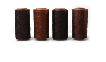 

4pcs 150D 1MM Leather Sewing Waxed Wax Thread Hand Stitching Cord Craft DIY Durable hand work sewing Waxed Thread