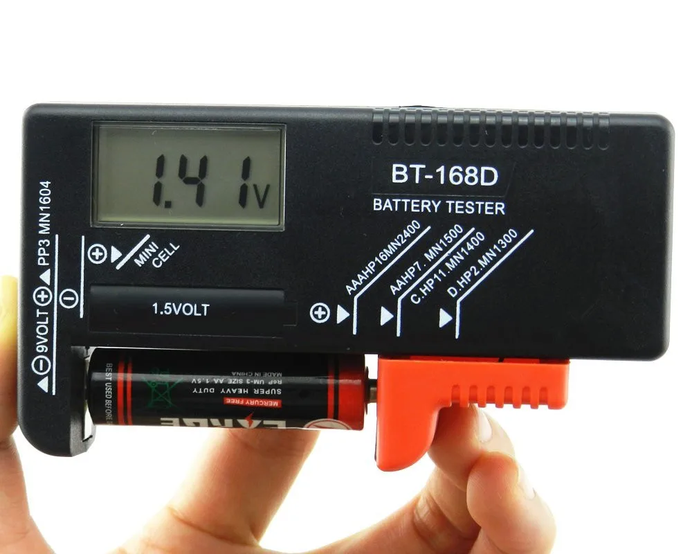 Buy BT168D Smart LCD Digital Battery Tester Electronic