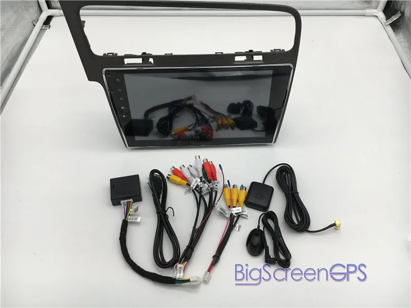 Clearance 10.1 Inch The newest Android 7.1 Quad Core GPS Navigation For  Volkswagen VW GOLF 7 2013 Stereo Multimedia Free Map Bluetooth 8