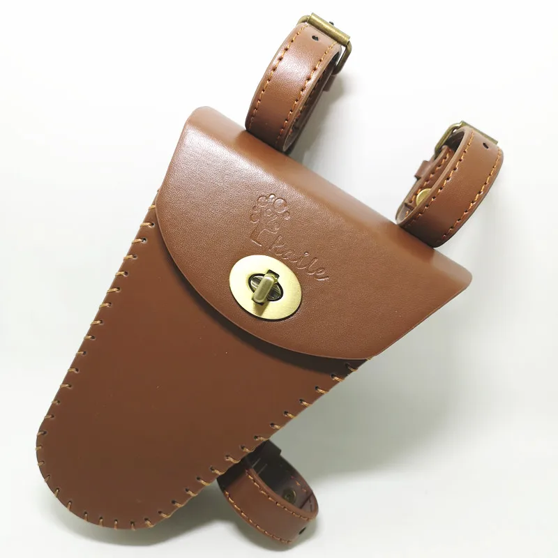 Clearance G05 Cycling tool bags Retro bicycle with beam triangle bag kit beam bag bag leather nostalgic classic style 29