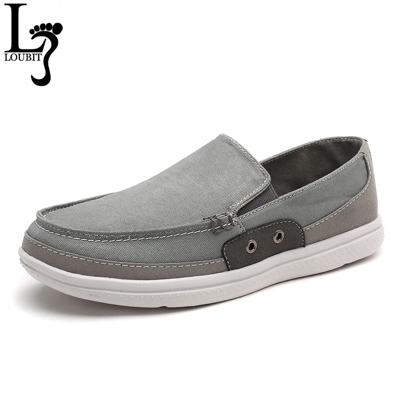 Autumn Big Size 39 48 Men's Casual Shoe Fashion Durable Denim Canvas