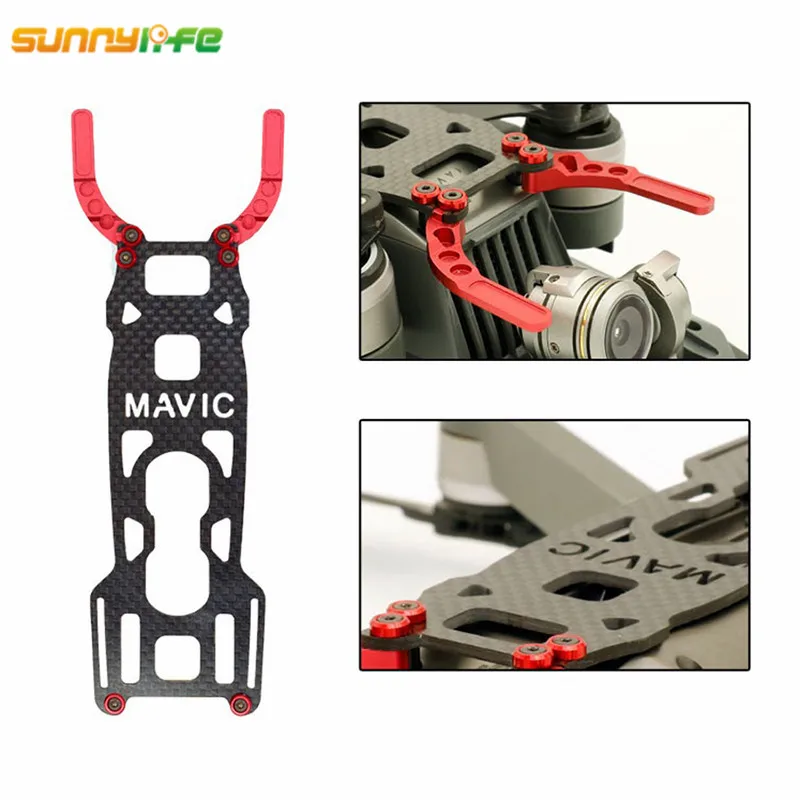 Sunnylife DJI MAVIC PRO 3K Carbon Fiber Protective Board Camera Gimbal Protector Protective Plate for dji mavic pro Drone Sunnylife DJI MAVIC PRO 3K Carbon Fiber Protective Board Camera Gimbal Protector Protective Plate for dji mavic pro Drone