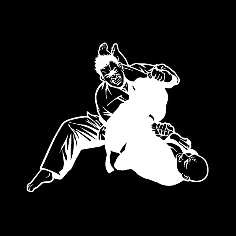 Уникальные Наклейки Judo QYPF 15 4*12 7 см виниловые декоративные светоотражающие