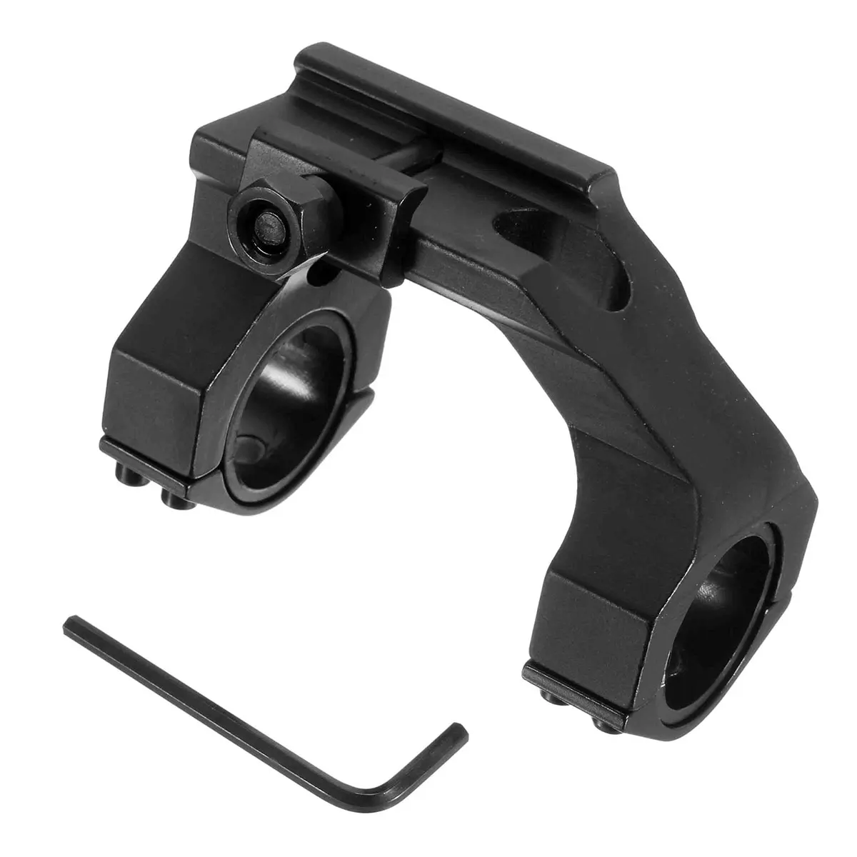 

1PCS 1-inch to 30mm Integrated ScopE-mount Ring For Torch Picatinny Weaver Rail