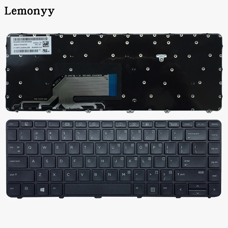  New US Laptop Keyboard For HP Probook 430 G3 430 G4 440 G3 440 G4 445 G3 640 G2 645 G2 English blac