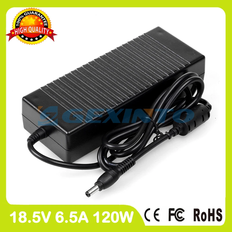 18 5 V 6.5A 120W адаптер для ноутбука 393946-001 PA-1121-02H 393946-002 394900-001 HP Pavilion ZX5100 ZX5200 ZX5300 ZX6000