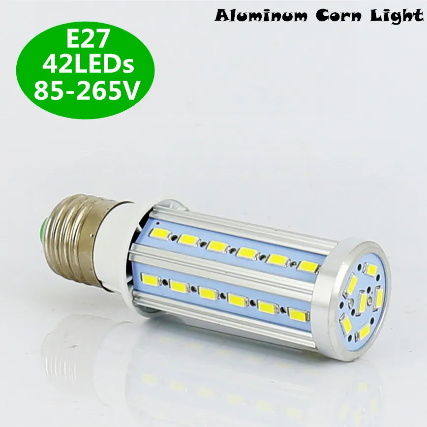 

Aluminum LED lamp bulb Led Light 10W E27 Led Corn Bulb SMD 5730 42LEDs AC 85-265V Corn Light Chandelier Candle light Spotlight