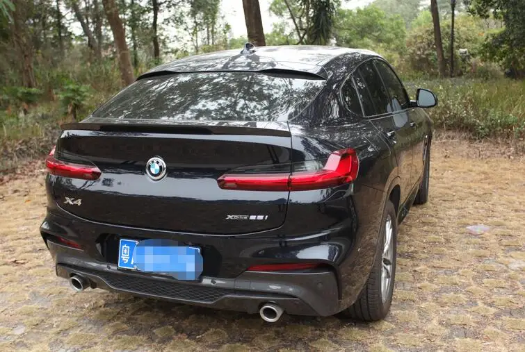 

For BMW G02 X4 Spoiler P style High Quality carbon fibre Car Rear Wing Spoiler For new BMW X4 Spoiler 2019