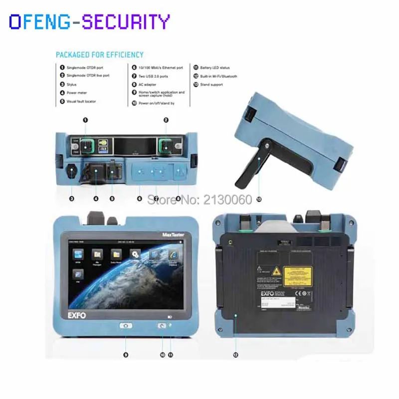 EXFO MaxTester 720C оптический временной домен рефлектометр SM OTDR|Коробки передач и