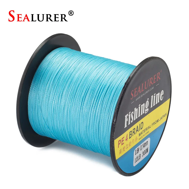 Sealurer ماركة 300 متر 330 متر خط الصيد pe مضفر أصفر رمادي أزرق أخضر 4 يقف 8lb 10lb 15lb 20lb 50LB multifilament Sealurer ماركة 300 متر 330 متر خط الصيد pe مضفر أصفر رمادي أزرق أخضر 4 يقف 8lb 10lb 15lb 20lb 50LB multifilament