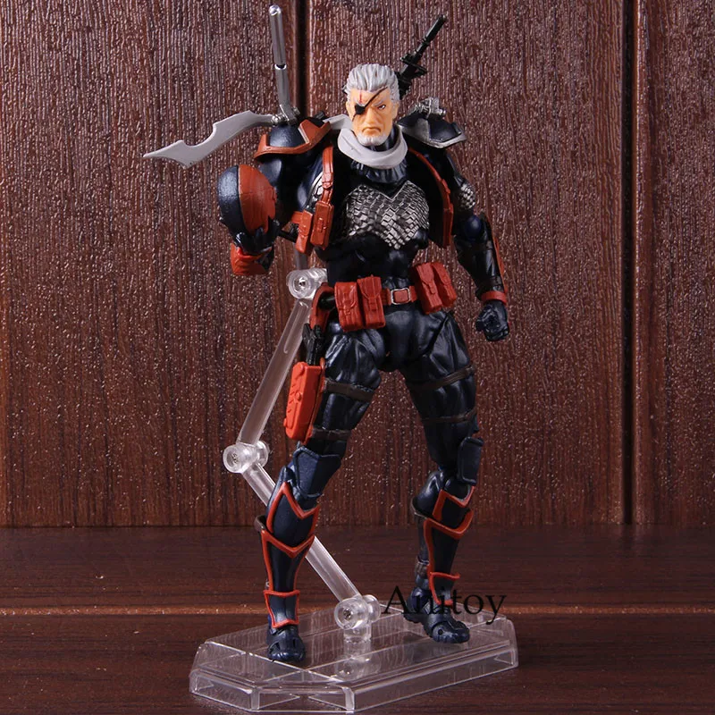 

DC Comics Deathstroke Terminator Complex Amazing Yamaguchi Powered By Revoltech Series No.011Action Figure Collectible Model Toy
