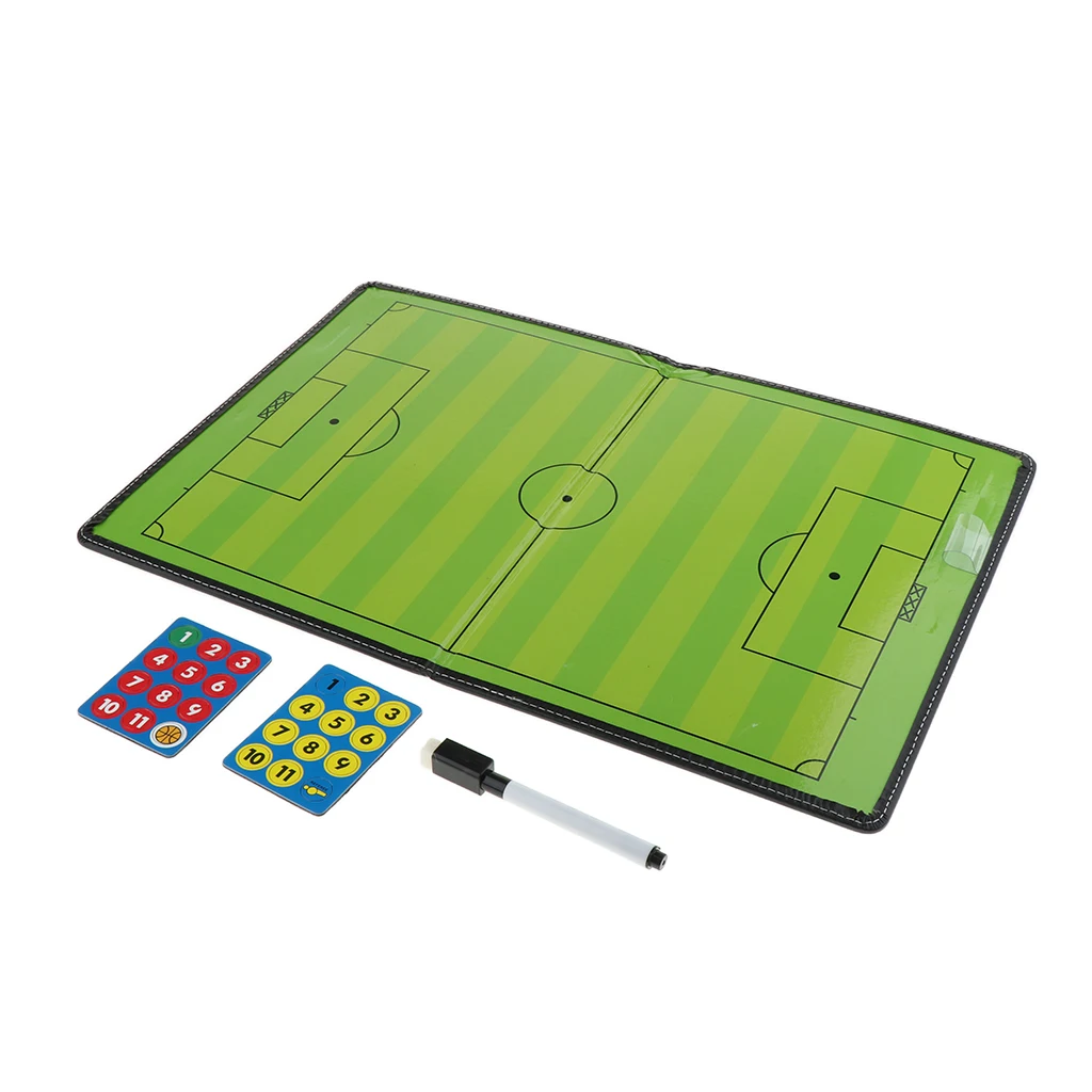 Magnets Dry Eraser Joyeee Football Basketball Magnetic Clipboard Magnetic Coach Board with Tripod Football Soccer Coaching Board Tactic Board Strategy Clipboard Kit #1 Marker Pen 