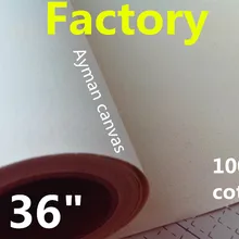 36in Мэтт водонепроницаемый 380 г струйной печати хлопковое полотно