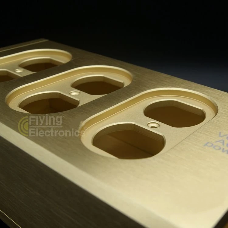 

Full aluminum gold plated HIFI US AC Power Distributor 4 outlet /6 outlet Power supply box