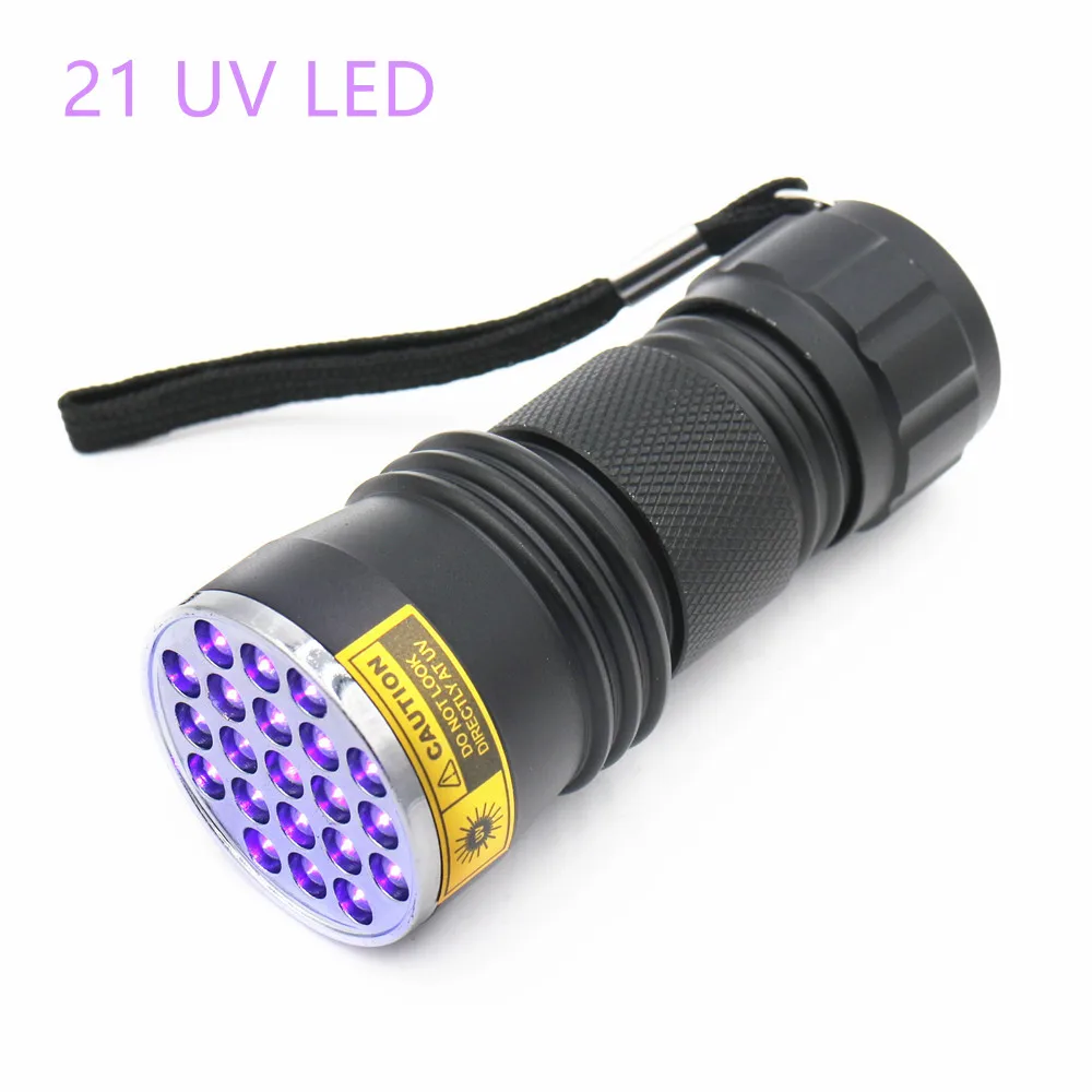 100 светодиодный 51 41 21 12 Светодиодный УФ светильник 395 400nm светильник|flashlight torch|led uv