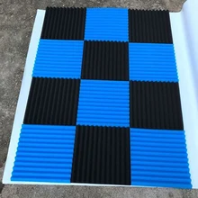 12 шт. огнестойкий треугольник паз звукопоглощающий хлопок звукоизоляционный хлопок KTV студия стены глушитель губка