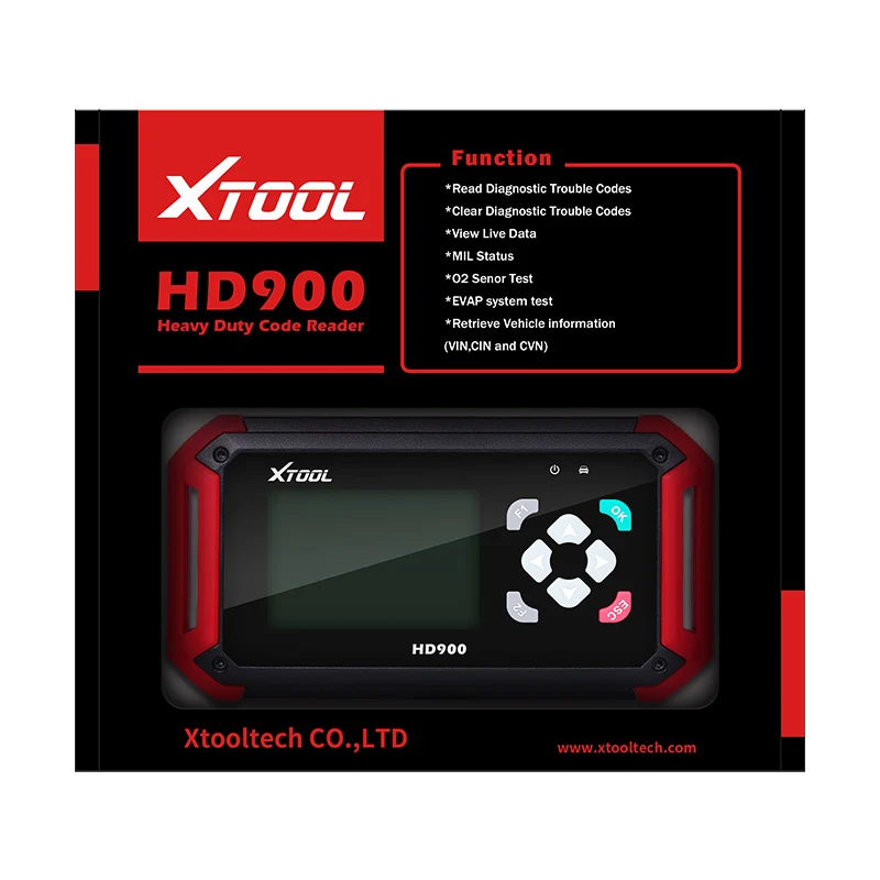 Xtool hd900 Heavy Duty Truck Code Reader Поддержка SAE J1939 J1708 Протокол замена ps201 сканирования