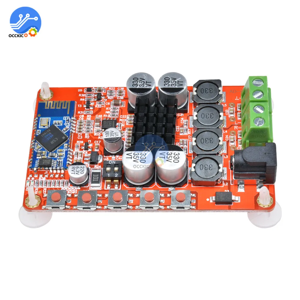 TDA7492P Bluetooth 4,0 цифровая плата усилителя 2X50 W 8-25 V аудио звуковая плата HIFI стерео приемник Bluetooth для динамика