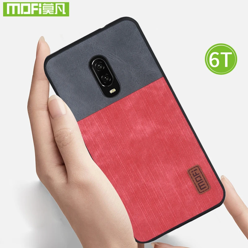 Для Oneplus 6 T чехол One plus силиконовый джинсовый кожаный магнитный автомобильный