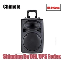 Открытый стерео высокой мощности площади танцевальная карта портативный динамик хранения батарея тележка танцы bluetooth колонка