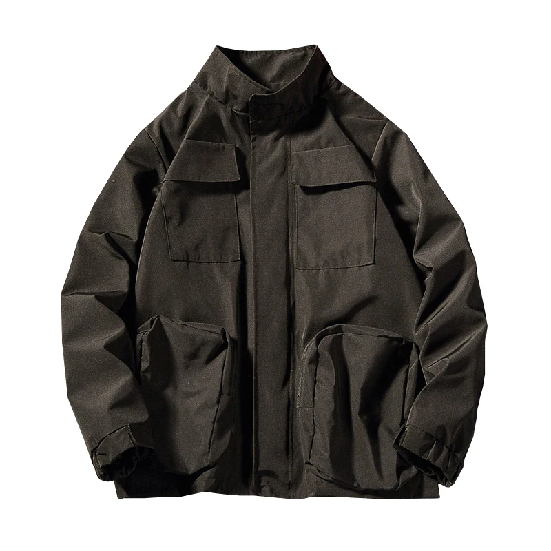 Men Jackets 2019 Men Streetwear Hip Hip Coats Jackets Mens Spring Tactical Military Jacket Jaqueta Masculina Bomber Jacket M-5XL