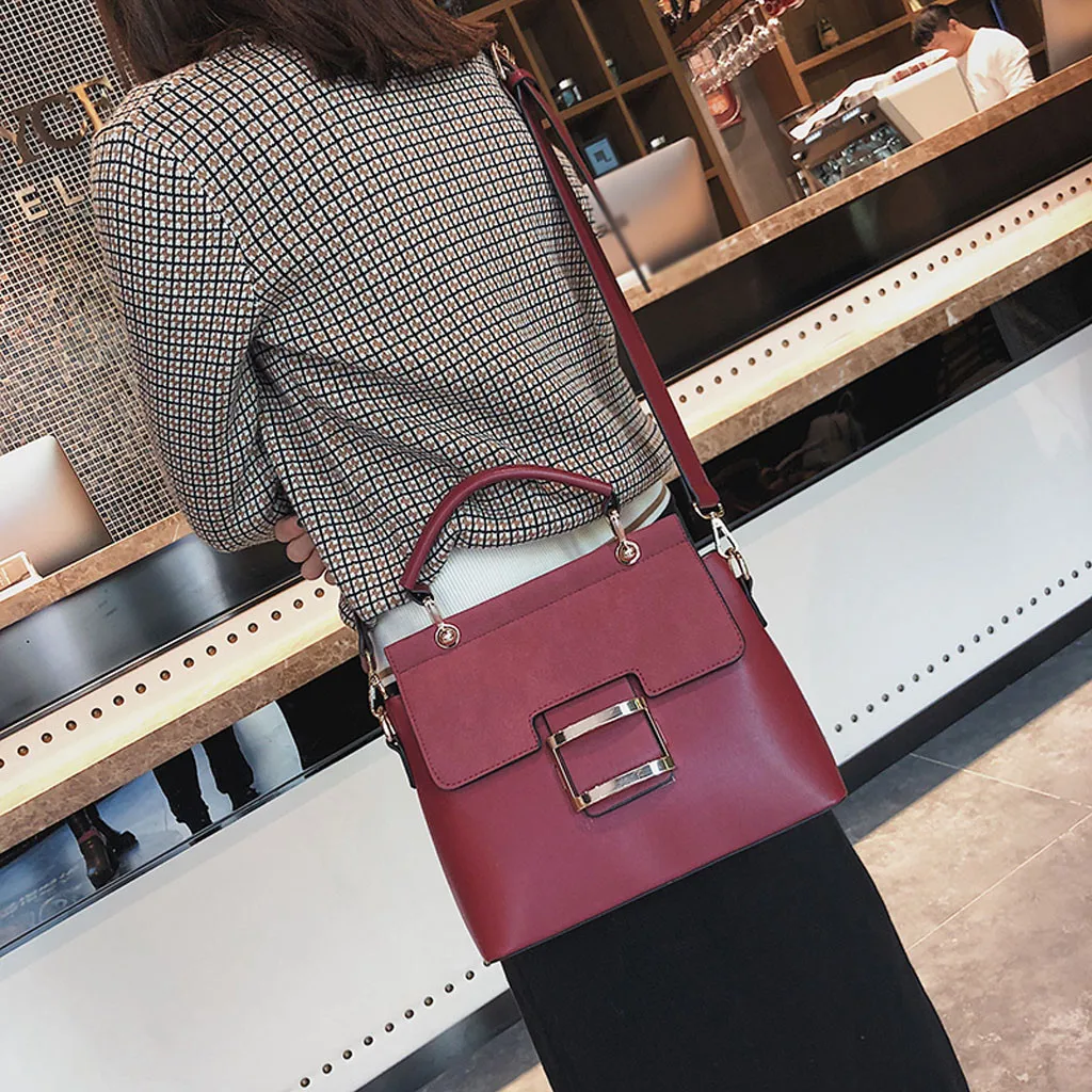 Повседневная модная женская классическая сумка на плечо с матовой текстурой, сумка-мессенджер, квадратная сумка, сумки через плечо для