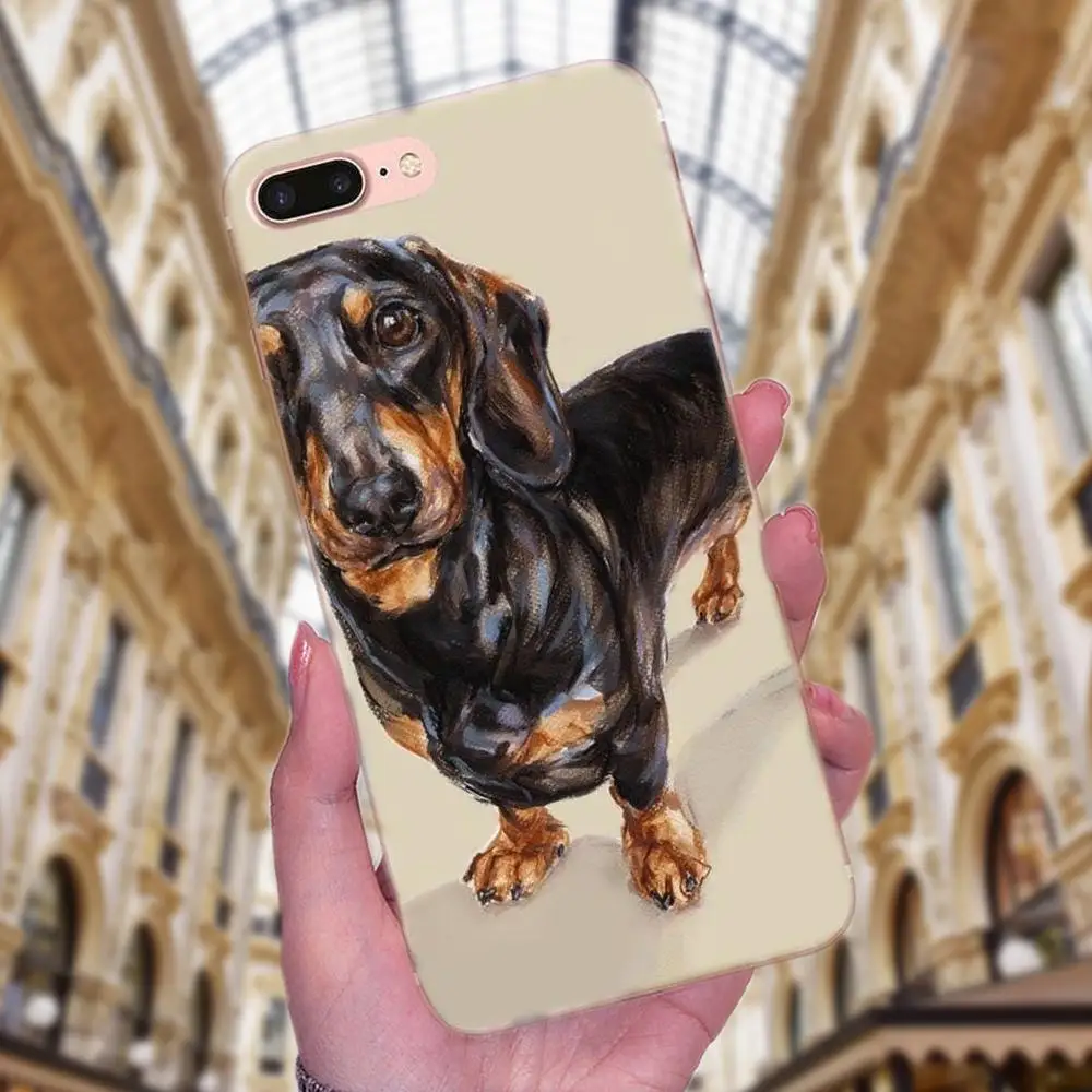 Чехол из ТПУ для Galaxy J1 J2 J3 J330 J4 J5 J6 J7 J730 J8 2015 2016 2017 2018 mini Pro Такса Силуэт